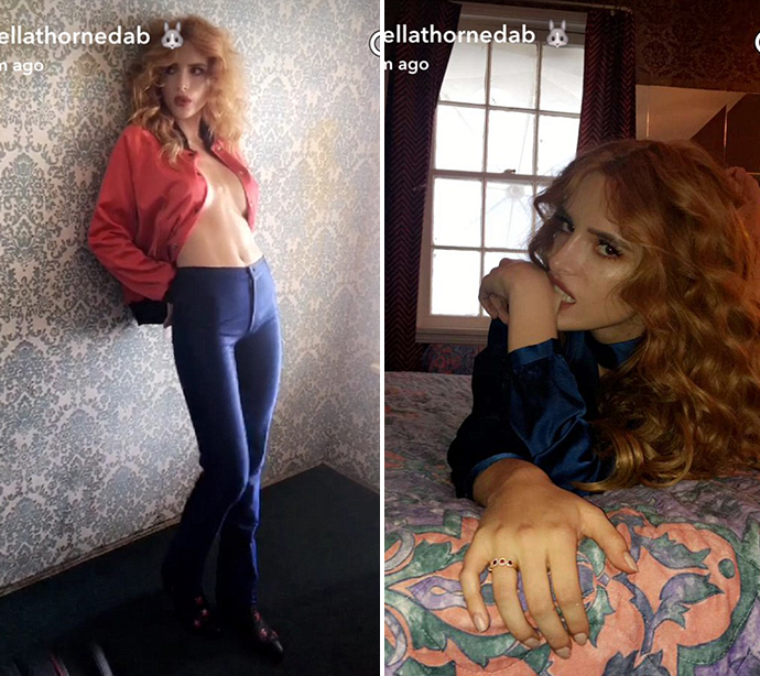 Bella Thorne sexy poses