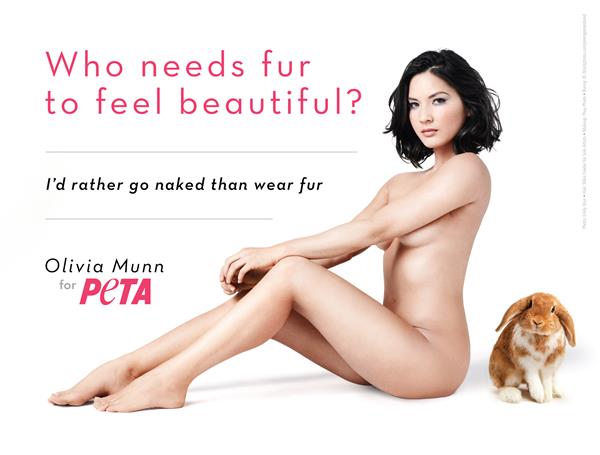 Olivia Munn for PETA