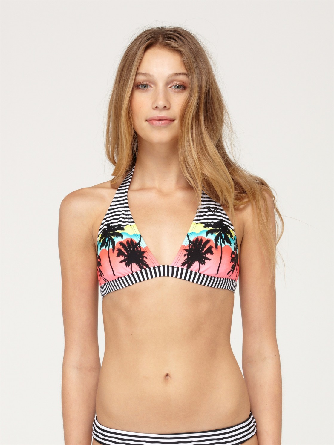 Hawaiin style halter bikini tops