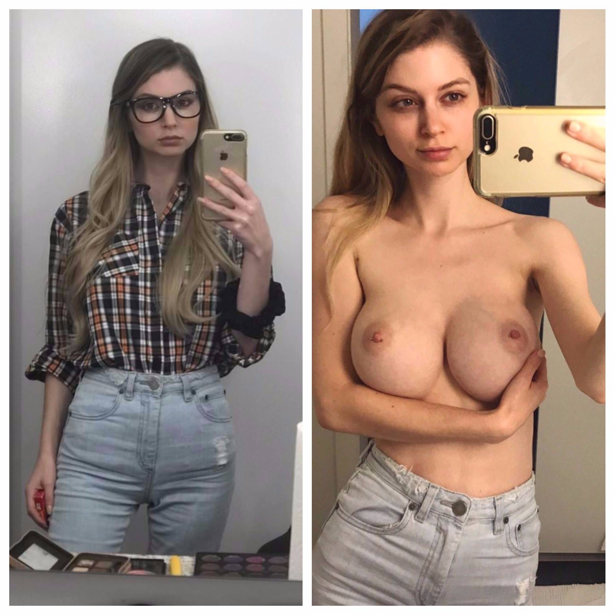 Nadya Nabakova Tits Selfies