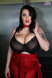 Leanne Crow Is Simple Beautiful In Red Sheer Leanne Crow Is Simple Beautiful In Red Sheer