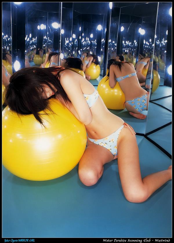 Yuko Ogura in a bikini