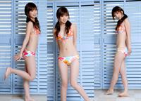 Yuko Ogura in a bikini