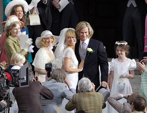 Olivia Wilde on the set for the movie Rush on April 2, 2012