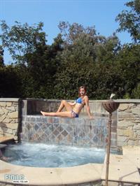 Rachel Fox in a bikini