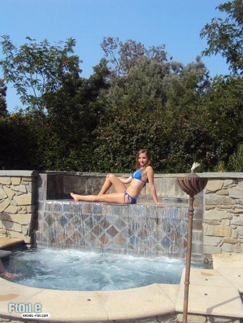 Rachel Fox in a bikini