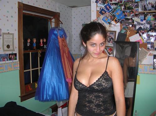 Anonymous in lingerie