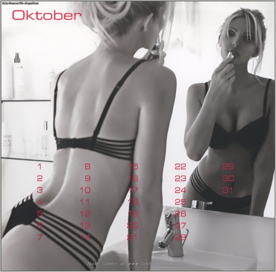 Sonya Kraus in lingerie