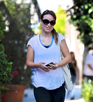 Olivia Wilde leaving a gym in Los Angeles on June 12, 2011 