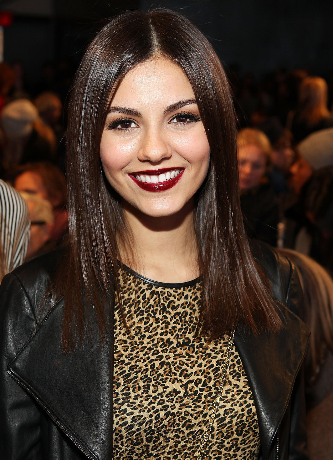 Victoria Justice Pictures Victoria Justice DKNY Women during Fall 2013 Mercedes-Benz Fashion Week in NY 2/10/13