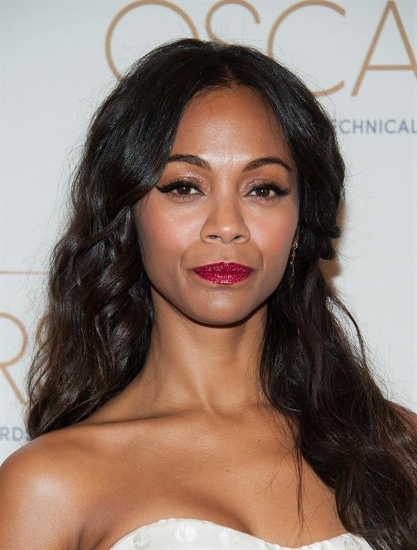 Zoe Saldana Academy Of Motion Picture Arts And Sciences' Scientific & Technical Awards February 9, 2013 