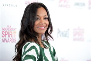 Zoe Saldana 2013 Film Independent Spirit Awards in Santa Monica - Feb. 23 2013 