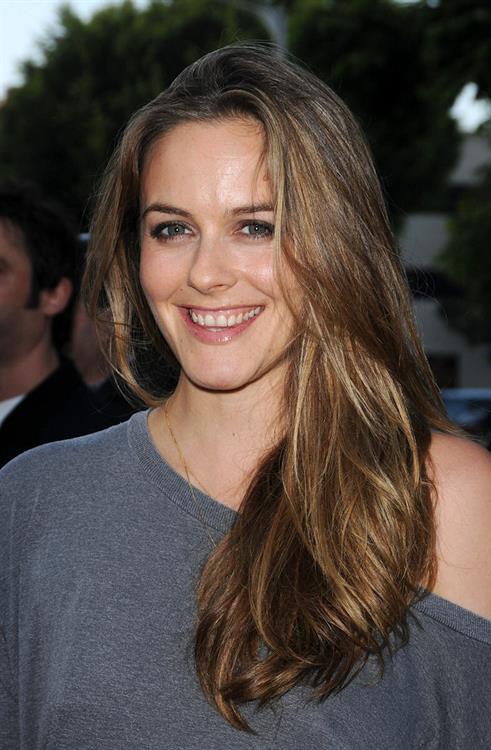 Alicia Silverstone attending the Pineapple Express Premiere in Westwood 