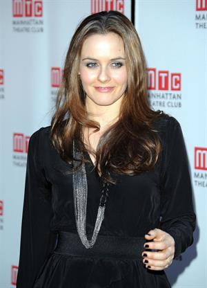 Alicia Silverstone opening night party for Time Stands Still
