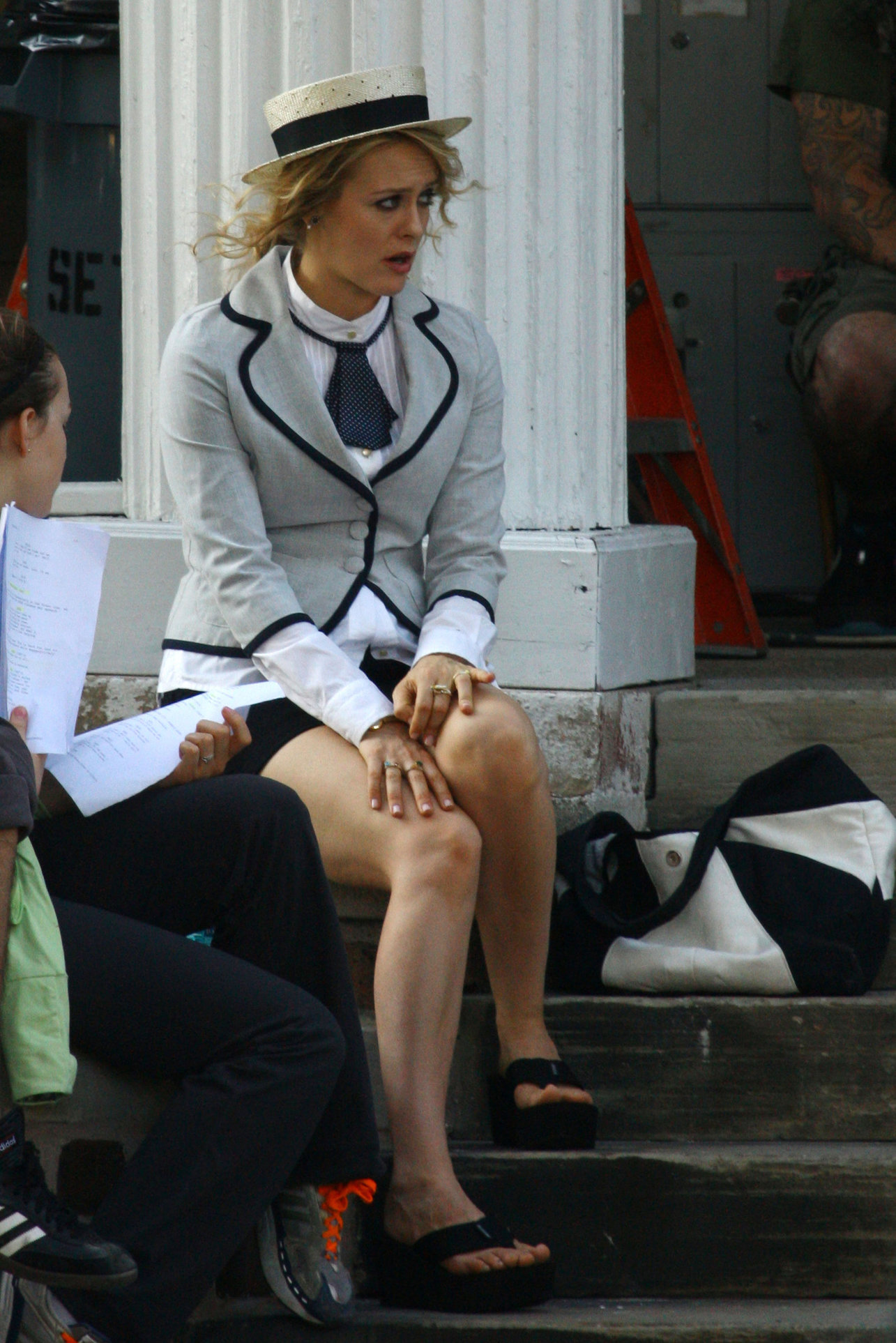 Alicia Silverstone on Vamps set in Detroit on August 13, 2010 