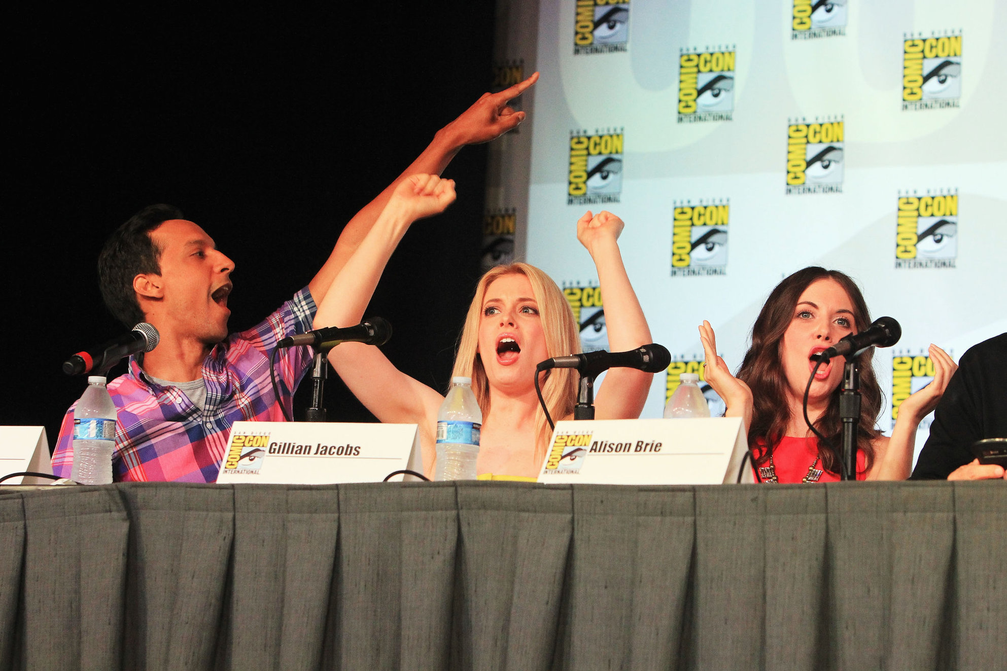 Alison Brie community panel at San Diego Comic Con on July 13, 2012