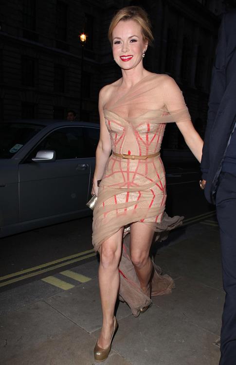 Amanda Holden attends Britain's Got Talent pre-final party on May 11, 2012