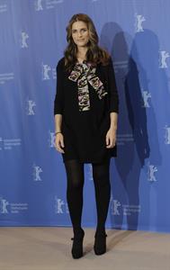 Amanda Peet attends the International Film Festival in Berlin on Feburary 16, 2010