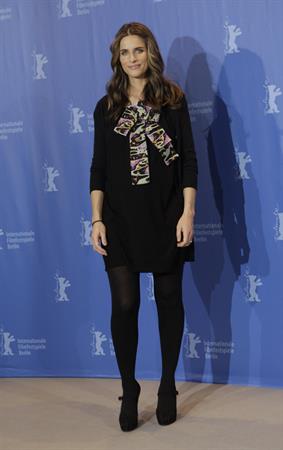 Amanda Peet attends the International Film Festival in Berlin on Feburary 16, 2010