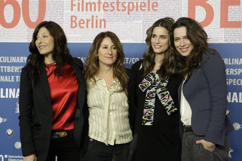 Amanda Peet attends the International Film Festival in Berlin on Feburary 16, 2010