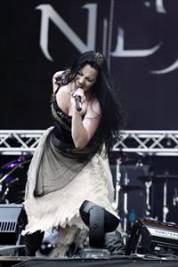Amy Lee - Evanescence perform at the 2012 Heineken Jammin festival on July 6, 2012