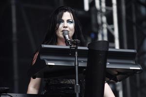 Amy Lee - Evanescence perform at the 2012 Heineken Jammin festival on July 6, 2012