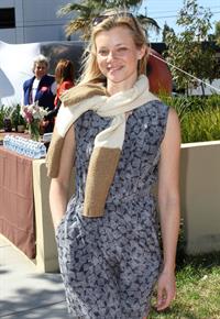 Amy Smart at the Best Friends Animal society Pet Adoption in Los Angeles on February 16, 2012