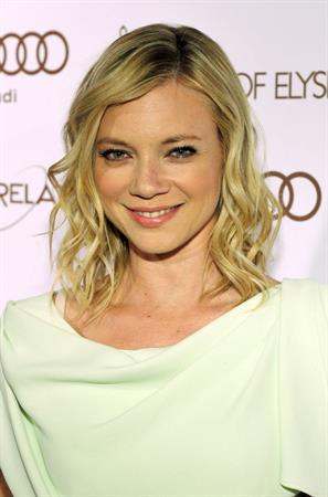 Amy Smart attends the Art of Elysium Heaven Gala at Union Station on January 14, 2012 