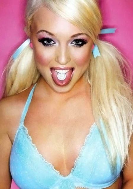 Jorgie Porter in lingerie