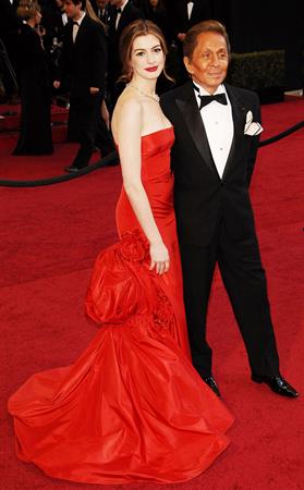 Anne Hathaway 83rd annual Academy Awards in Hollywood on February 27, 2011