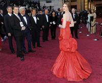 Anne Hathaway 83rd annual Academy Awards in Hollywood on February 27, 2011