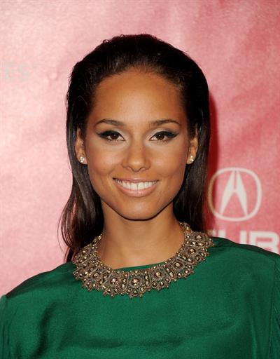 Alicia Keys 2012 Musicares Person of the Year Gala in Los Angeles on February 10, 2012