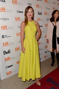 Olivia Wilde  Third Person  Premiere at the Toronto Film Festival - September 9, 2013 