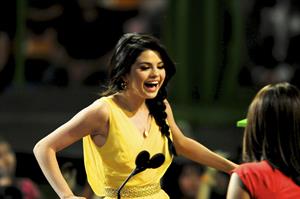Selena Gomez Nickelodeons 23rd annual Kids Choice Awards on March 27, 2010 in Los Angeles California