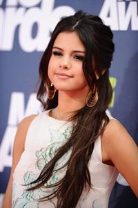 Selena Gomez at the 2011 MTV movie awards in Los Angeles on June 5, 2011