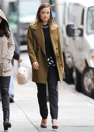 Olivia Wilde in New York 10/11/13  