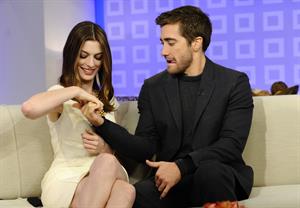 Anne Hathaway appears on NBC News Today Show on November 18, 2010