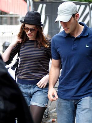 Anne Hathaway spends a day in Covent Garden London