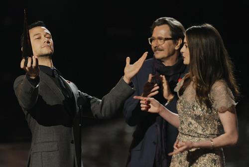 Anne Hathaway Spike TVs Scream 2011 Awards in Universal City California on October 15, 2011