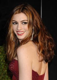 Anne Hathaway Vanity Fair Oscar Party on February 27, 2011