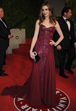 Anne Hathaway Vanity Fair Oscar Party on February 27, 2011
