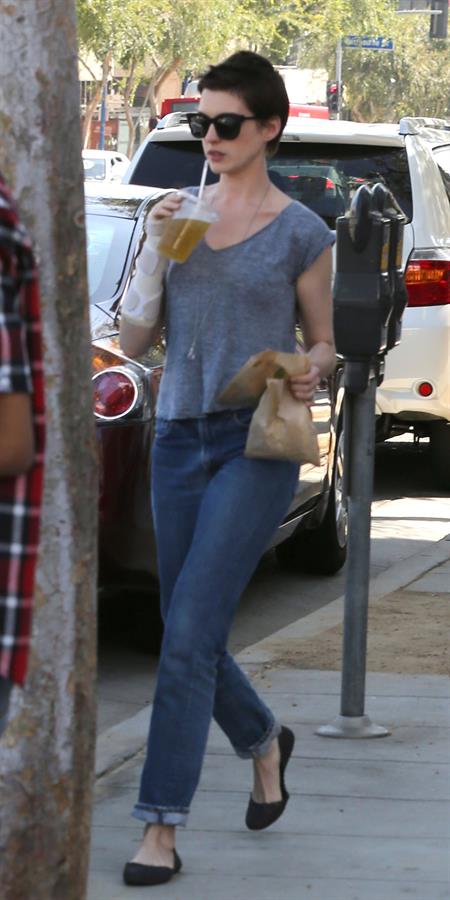 Anne Hathaway in West Hollywood June 21, 2012