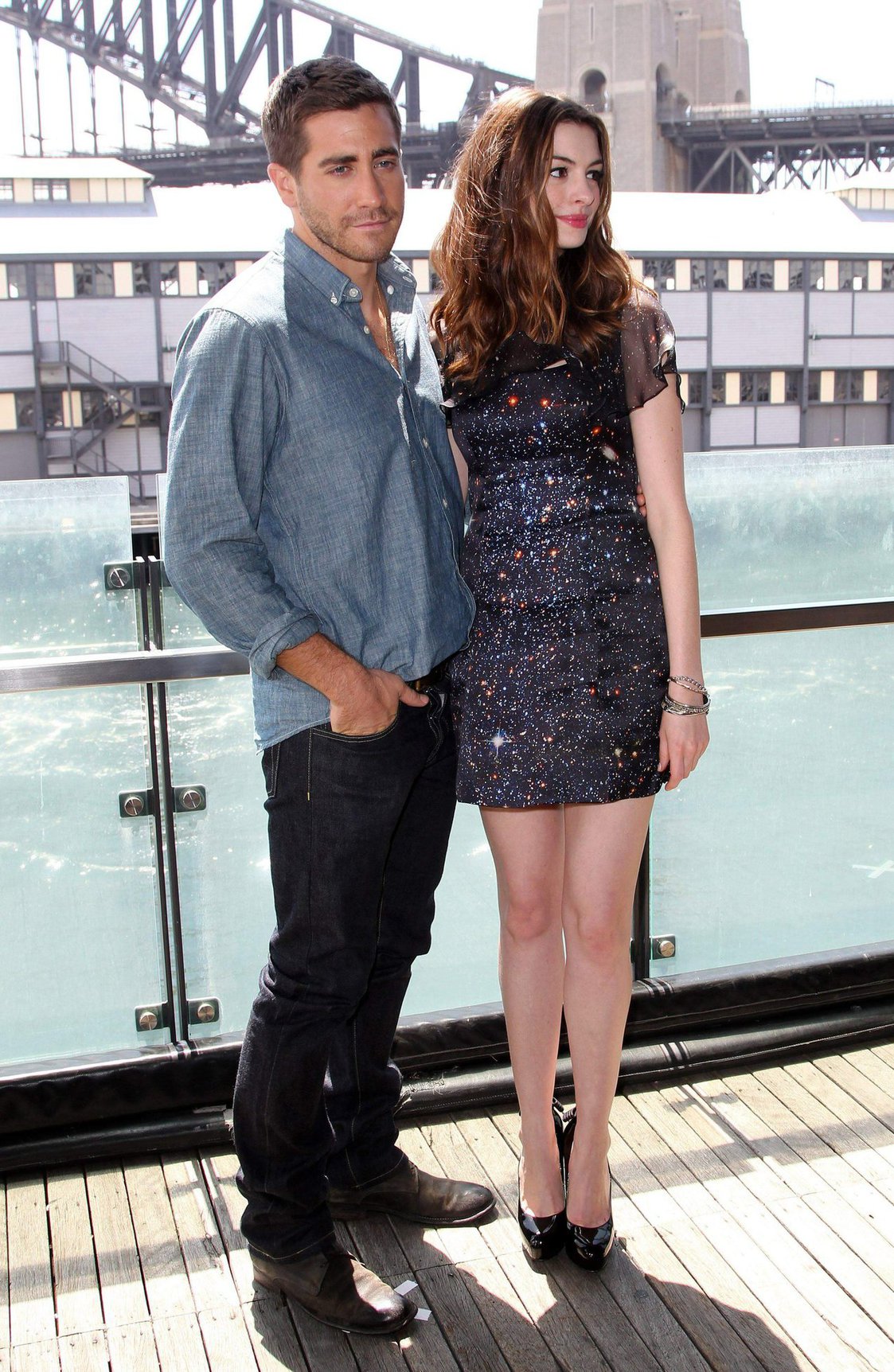 Anne Hathaway press conference at Welsh Bay in Sydney on December 6, 2010