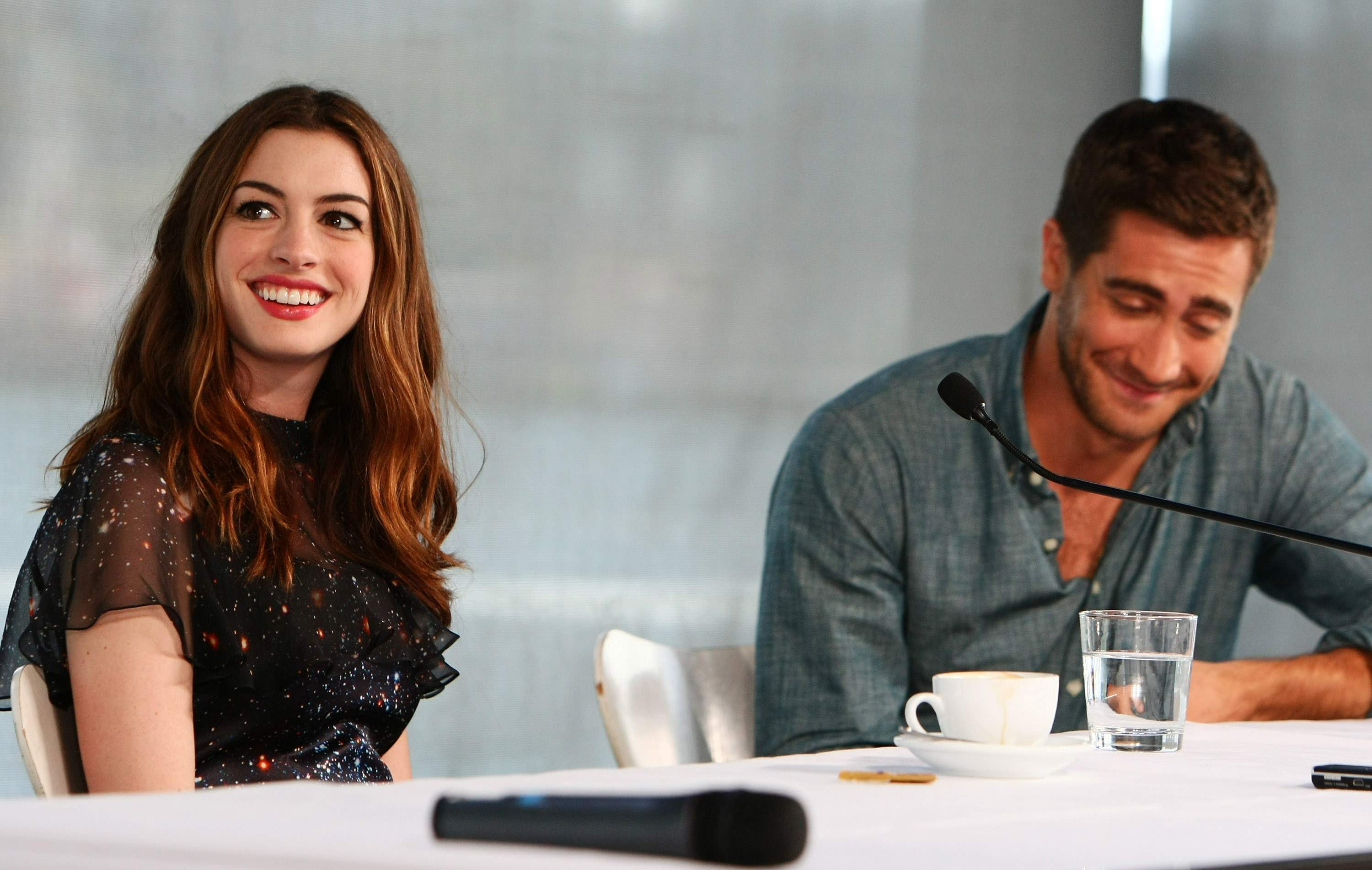 Anne Hathaway press conference at Welsh Bay in Sydney on December 6, 2010