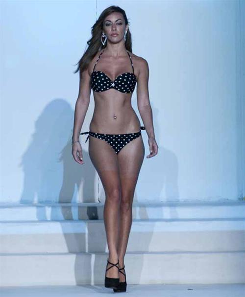 Melita Toniolo in a bikini