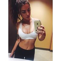 Kylie Rae taking a selfie