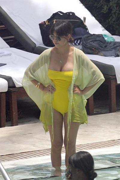 Anonymous in a bikini