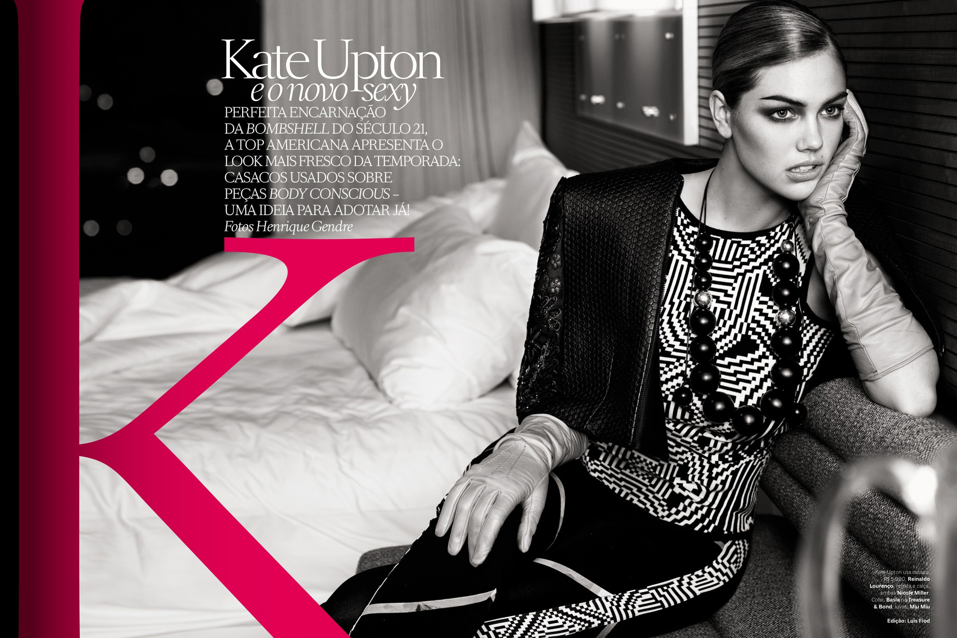 Kate Upton - Vogue Brasil - July 2013