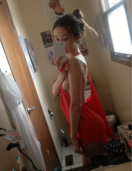 Anonymous taking a selfie