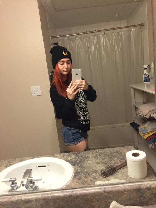 Anonymous taking a selfie